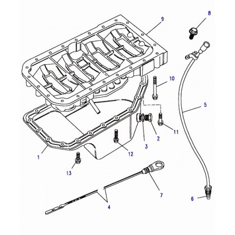 Land rover bouchon de vidange d'huile Discovery 1 (603659)