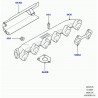 joint collecteur d'échappement Freelander 1,  Range L322,  Range P38