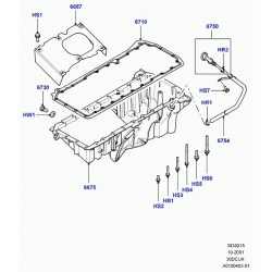 Commander joint carter d'huile moteur MOPAR (00KED) pas cher sur RLD Autos