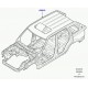 Land rover carrosserie Range Sport (AAC790120)