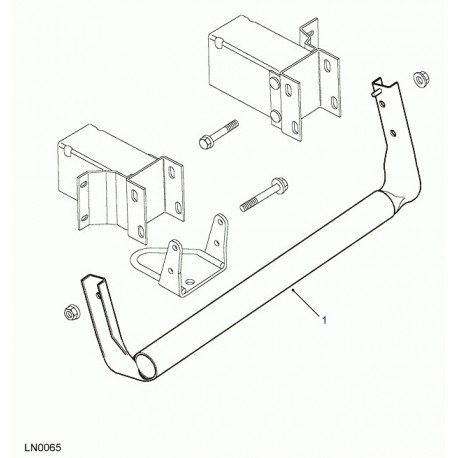 Land rover cross member Discovery 2 (ABY100000)