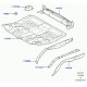 Land rover renfort panneau de plancher Discovery 3, Range Sport (AFR780512)