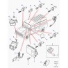 interrupteur plafonnier Defender 90, 110, 130
