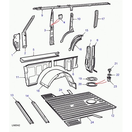 Land rover tole Discovery 1 (ALR6054)