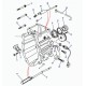 interrupteur de feux de recul Defender 90, 110, 130, Discovery 1, 2, Range P38