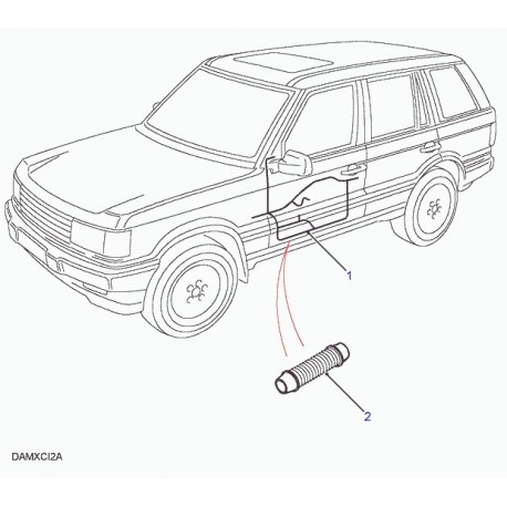 Land rover cablage Range P38 (AMR6061)