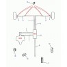 tuyau flexible de frein avant Discovery 1