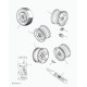enjoliveur centre de roue Range P38