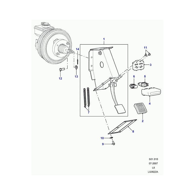 land rover joint de pare brise defender 90, 110, 130