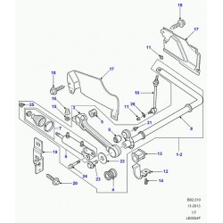 RESSORT PNEUMATIQUE SUSPENSION VÉRIN COUSSIN D'AIR POUR LR DISCOVERY LR2  L318