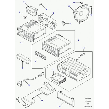 Land rover vis a tole Freelander 1 (AR610041L)