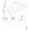 support bequille de capot Defender 90, 110, 130