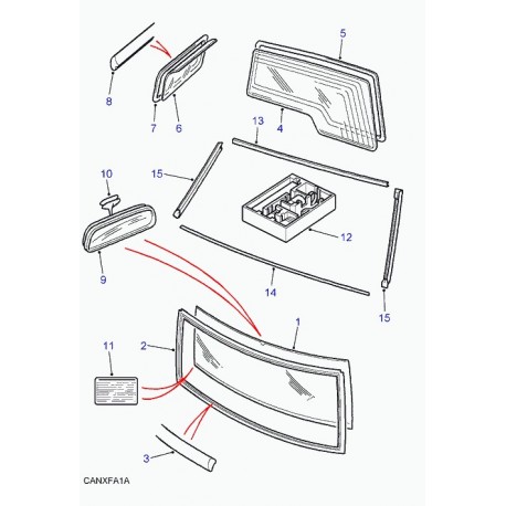 Land rover joint inférieur Discovery 1 (AWR1512)