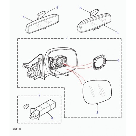 Land rover retro interieur anti eblouissant Range P38 (AWR3784)