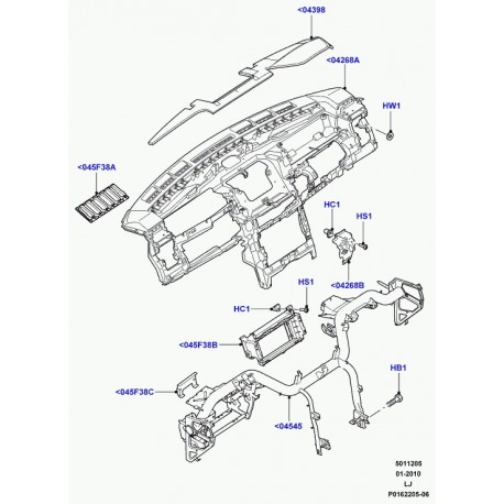 Land rover rondelle Range L322 (AYF000010)