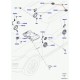 ecrou Discovery 3, Freelander 1, Range Evoque, Sport