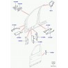 couvercle garniturede porte Discovery 3, Range L322, Sport