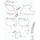 bavette pare-boue ARRIERE DROITE Discovery 2