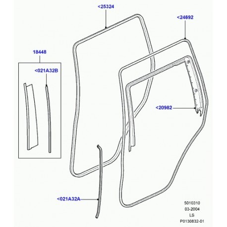 Land rover joint Discovery 3 (CGE000460)