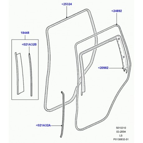 Land rover joint Discovery 3 (CGE000460)