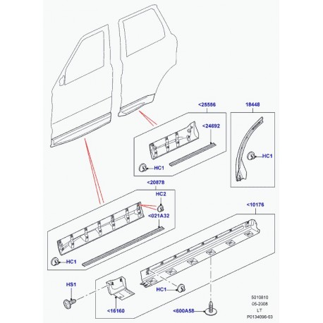 Land rover joint Range Sport (CGE500180PCL)