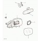 Land rover retroviseur droit Range P38 (CRB001720LML)