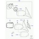 Land rover miroir Range L322 (CRB001980PUY)