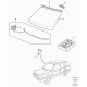 bras support retroviseur Range P38