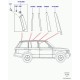 Moulure arriere gauche Range L322
