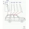 Moulure arriere gauche Range L322