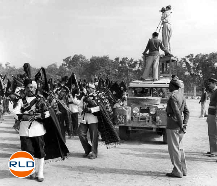 London Singapour Land Rover 1957