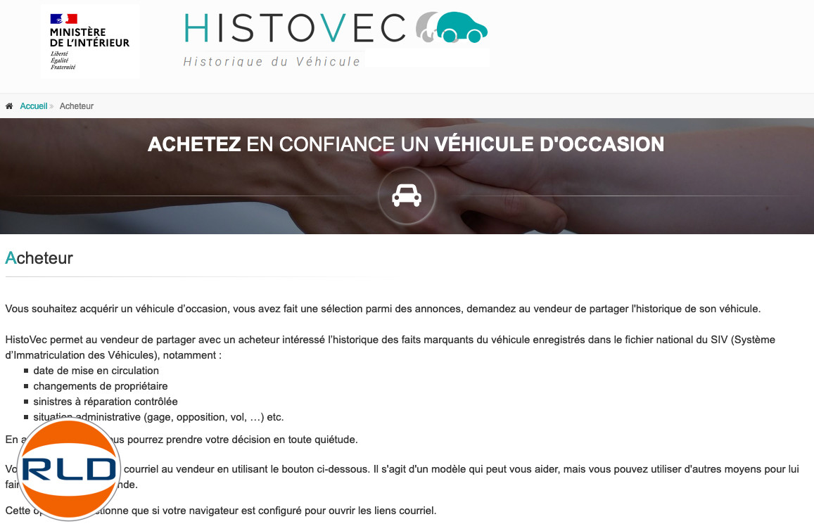 Retrouver l’historique officiel de votre voiture