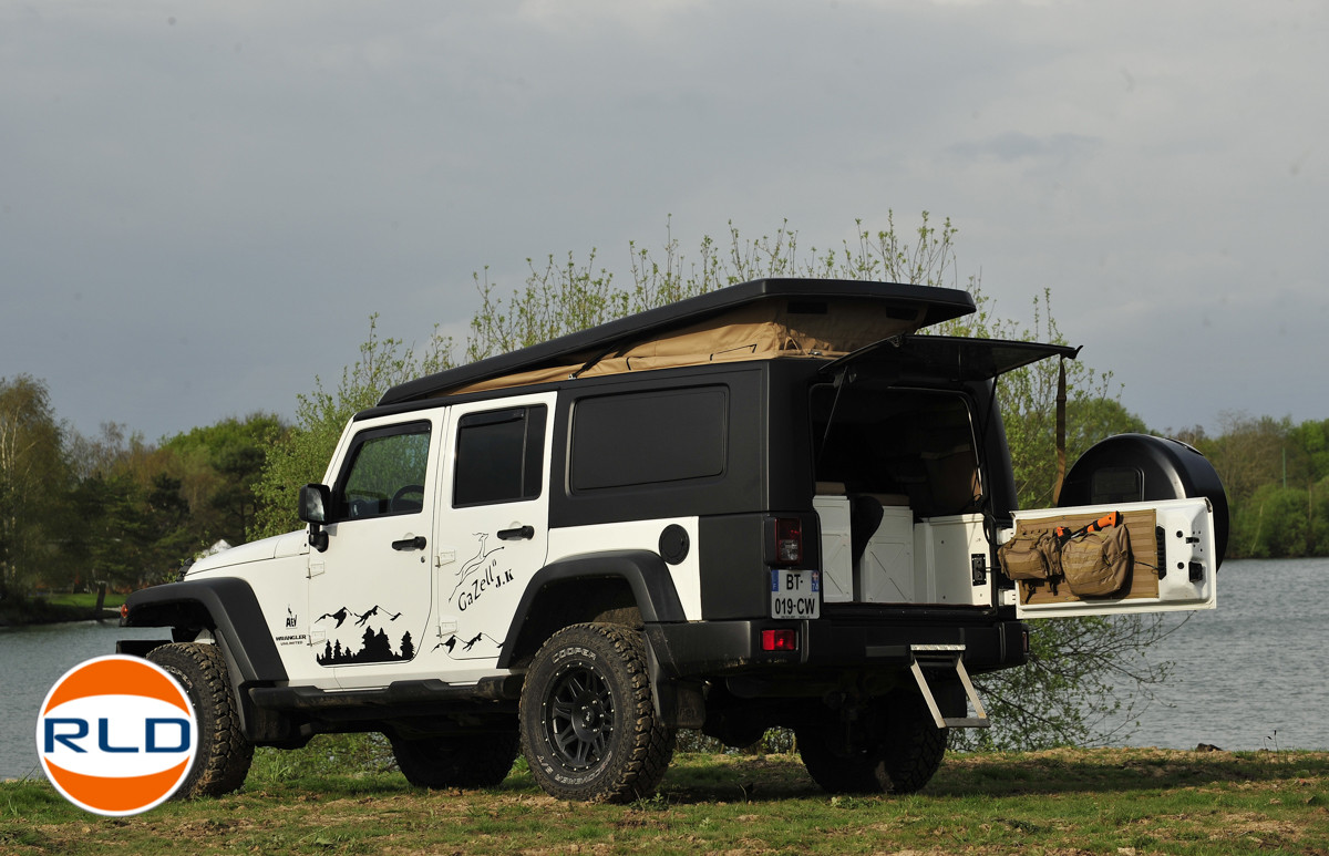 Voyager en Jeep Wrangler Gazell'