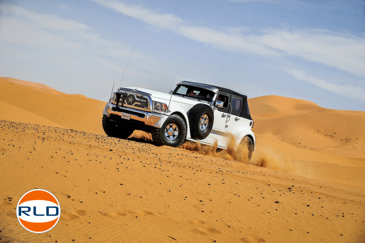 Jeep + Dodge =  “Spydermed“ 4x4