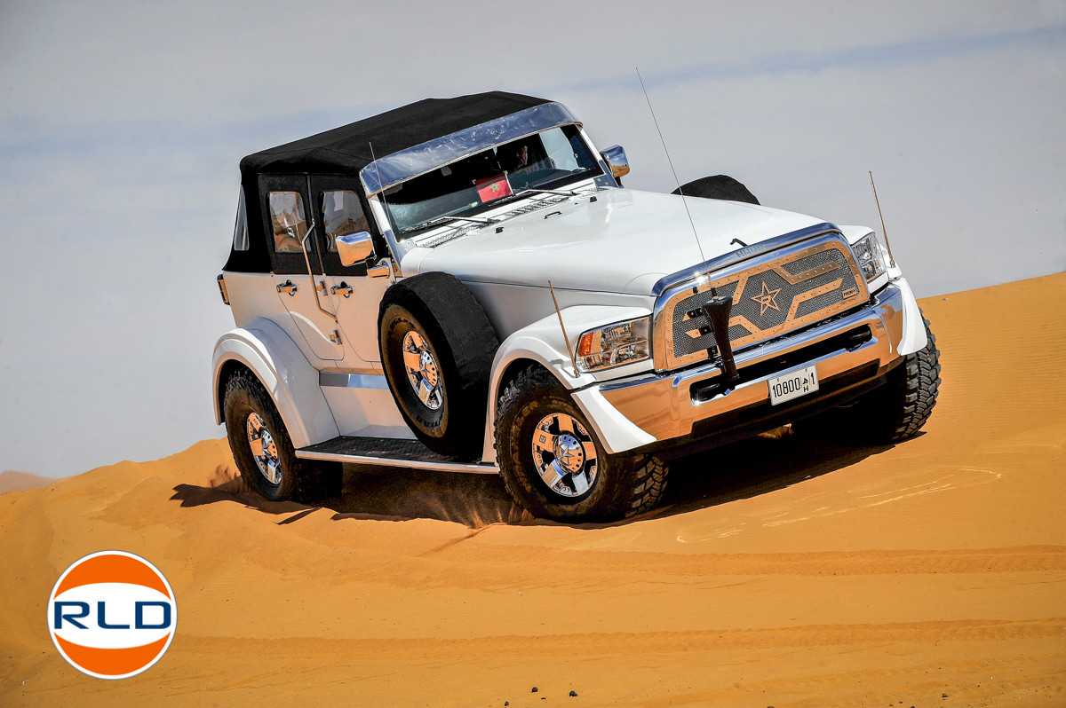 Jeep + Dodge =  “Spydermed“ 4x4